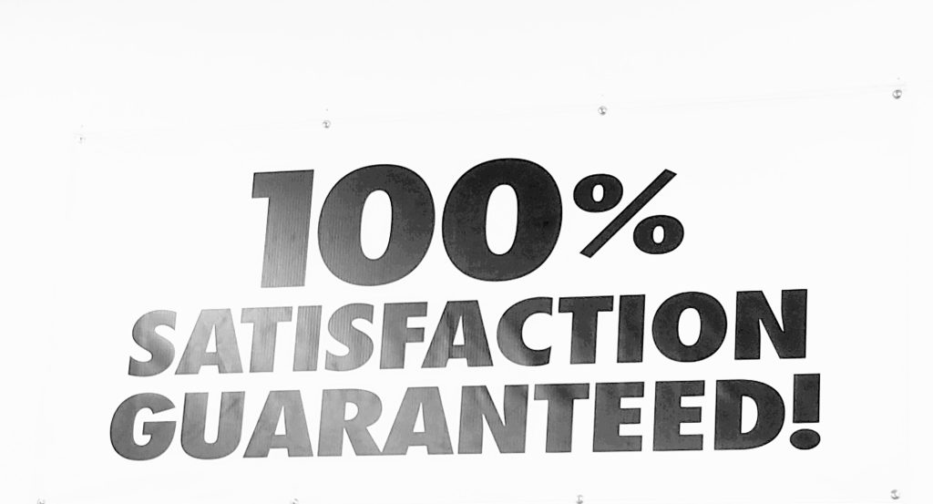 Satisfaction Guaranteed! Retail Shopping! Business Marketing and Advertising!