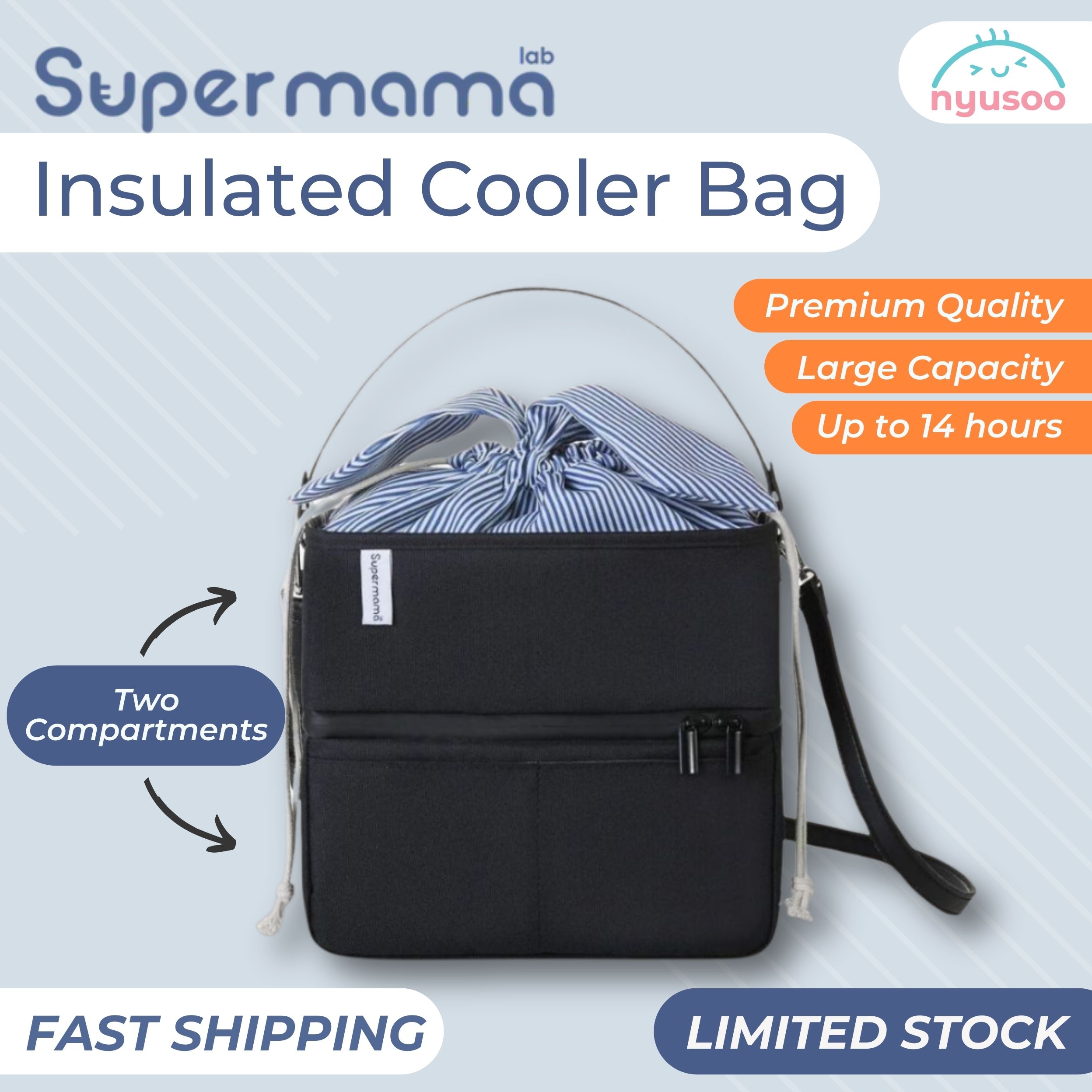 SUPERMAMA ORIGINAL BREASTMILK COOLER BAG