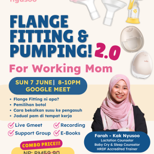Flange Fitting & Pumping Class for Working Mom 2.0