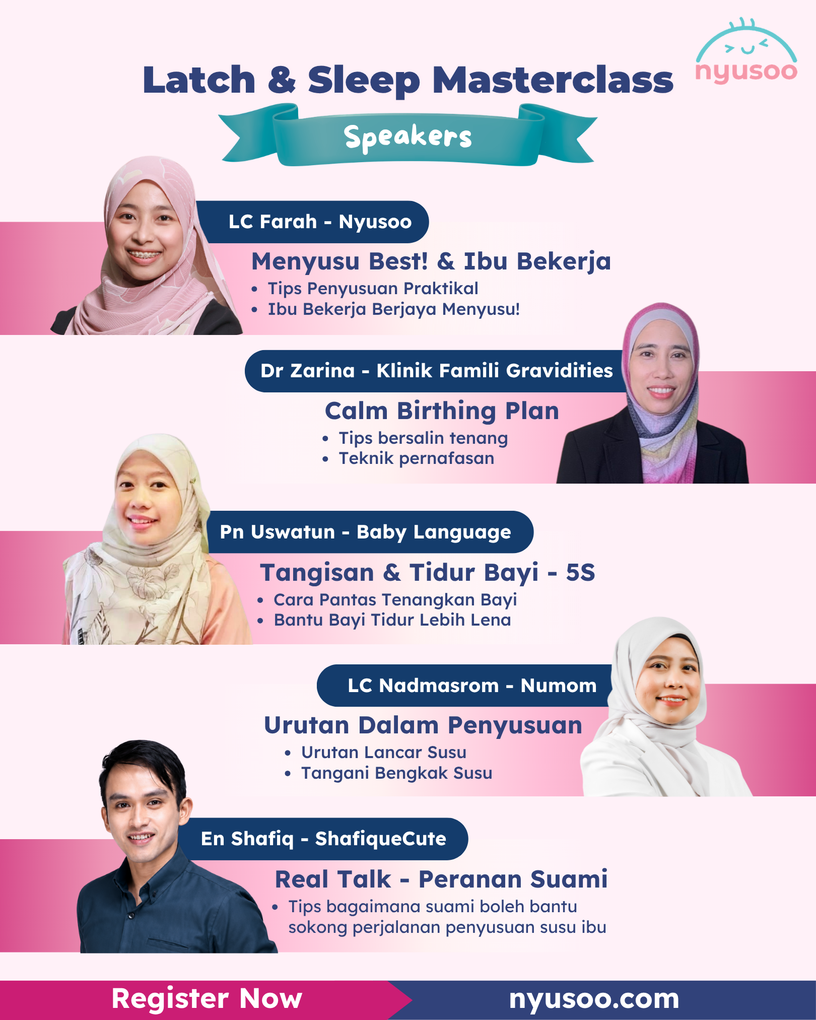Latch & Sleep Masterclass 3.0 (Seminar Penyusuan) - Image 3